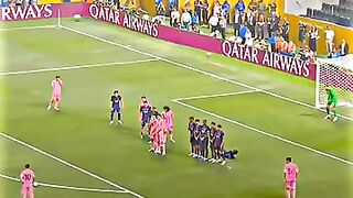 Messi’s Magic Free-Kick Moment 🐐⚽🔥