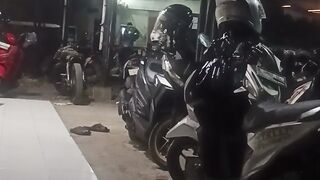 motorbike parking park