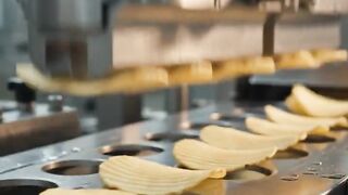 Inside a Potato Chip Factory — Oddly Satisfying Process