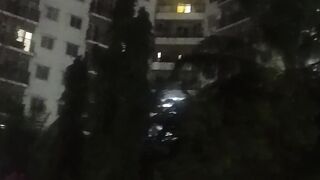 The atmosphere at night