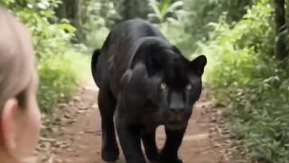 A Black Panther Came Running At Me 😱 Then This Happened