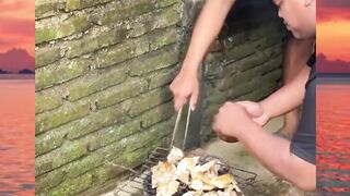 langsung bakar sebulu bulunya