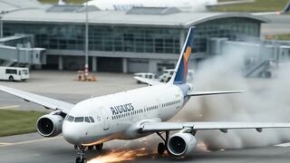 "That plane crash? A model, some sparks, and a very fast effects crew. ✈️💥",