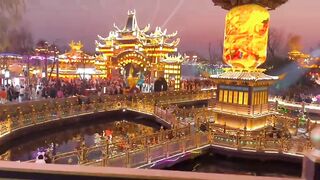 Pemandangan Tepi Sungai Qingming Henan China Donghua 🇨🇳