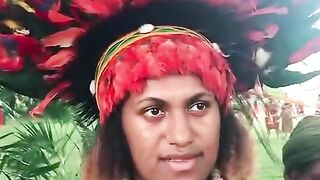 Traditional dressing from PNG