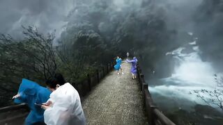 Keindahan Tepi Gunung Dazhangshan
