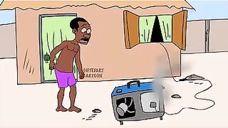 Buying something from the village