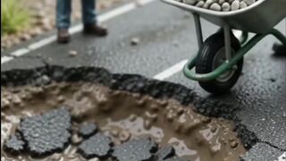 Tiny Village Road Repair 🚧🏡 | Saving Mini World ASMR
