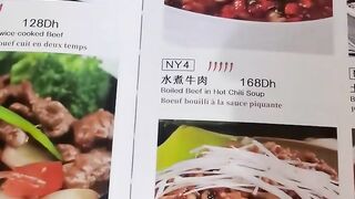 Dining at a Chinese Restaurant in Morocco & Discussing Money Exchange Tips (Part 1)