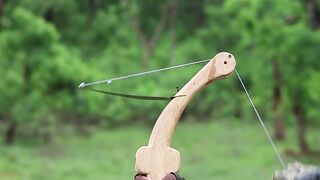 Saw Bow And Arrow Slingshot