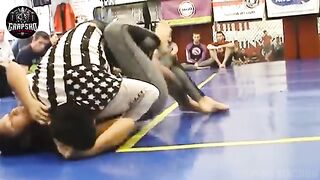 Girl vs Boy  BJJ - Girl Fought Hard, But Boy Stayed In Control