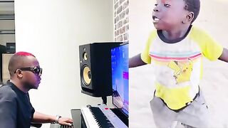 Vibing with his voice