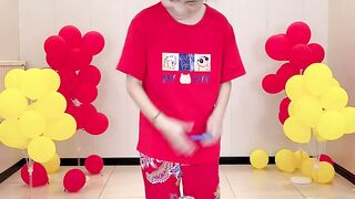 Yellow balloon Red balloon
