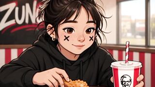 🍗❤️ وقعت في حب فراخ كنتاكي! 😂🔥