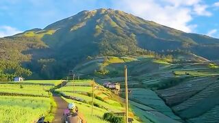 Enjoy ride in mountain