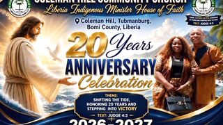 Shifting The Tide  Coleman Hill Community Church Celebrate 20 Years