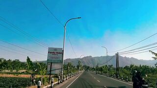 A beautiful and enjoyable journey on the route to the tourist destination
