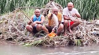 Fishing family