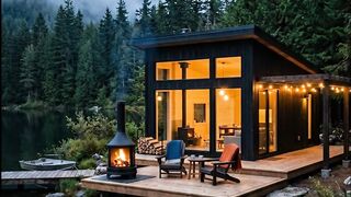 The kind of cabin that makes you forget your phone. 📵✨