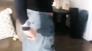 something doing funny
