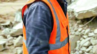 Trapped under rubble, crying for help... this tiny kitten's rescue will melt your heart. 🐱🧡
