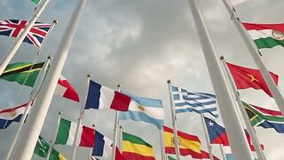 All 2026 world cup football countries flags