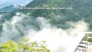 Piercing the menoreh fog