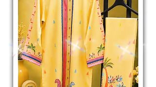 Mina Collection Farshi Shalwar Short Shirt | Real Shoot | Rs.2650
