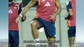 Ronaldo edisi 'Emas' nih bos! 😭😂