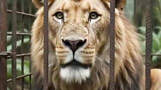 Goat save lion life