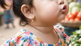 Little Girl’s Adorable Reaction 😂❤️ | Funniest Moment You’ll See Today!