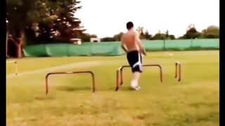 Latihan ekstrem Lionel Messi di bawah suhu 40 derajat Celsius