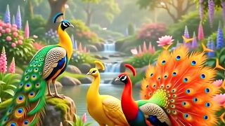 Peecock lovers ai video 7