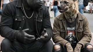 Gorrilla and Hyena 4