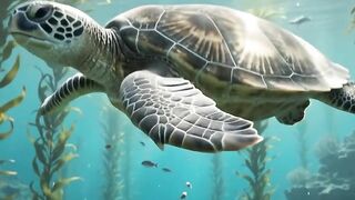 Turtle Under The Sea