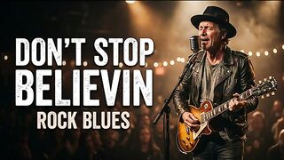 Journey Dont Stop Believin AI Cover Powerful Rock Blues Version