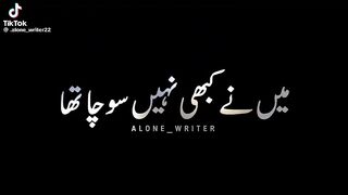 Sad shairi 28
