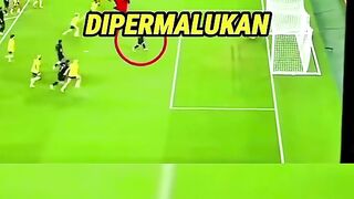 Malam kelam untuk sang GOAT!