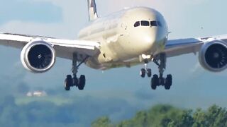 ✈️Boeing 787 Dreamliner Etihad Airways Smoothest Landing