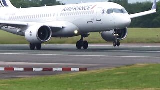 ✈️Airbus A220 Air France TakeeOff