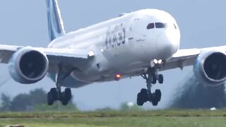 ✈️Boeing 787 Dreamliner Indigo Touchdown