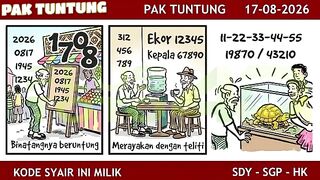 🔮 Kode Syair Pak Tuntung - 17 Agustus 2026 🔮 #PakTuntung