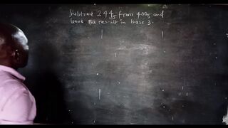 Subtraction in Number Base