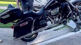 Loading the Harley the smart way