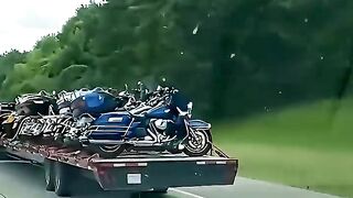 That’s one serious biker load