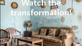 Ordinary Living Room to Luxury Living Room | Stunning Transformation