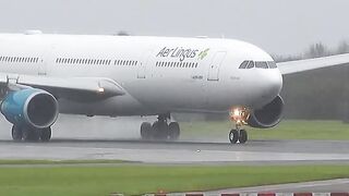 ✈️Airbus A330 Aer Lingus TakeOff