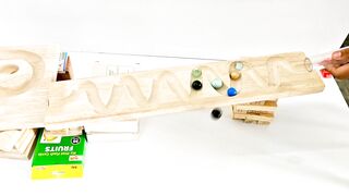 Marble Run 🟢🔵🔴 | Satisfying Marble Race & Relaxing ASMR