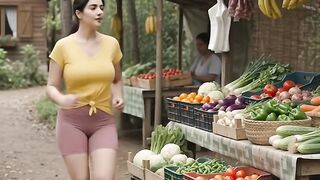 Shop for vegetables first