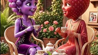 #When Fruits Find Love 🍊🍇❤️